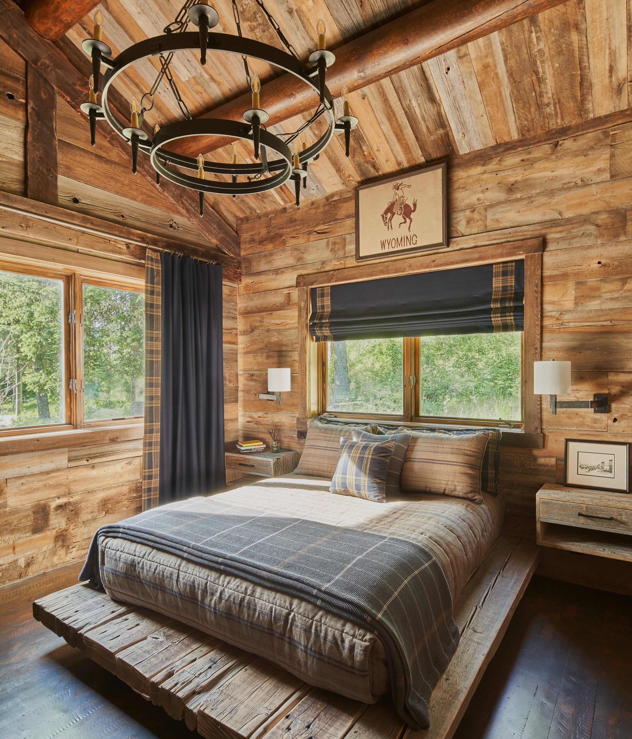 Western themed bedroom